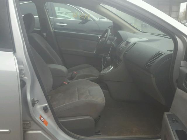 3N1AB61E78L639697 - 2008 NISSAN SENTRA 2.0 SILVER photo 5