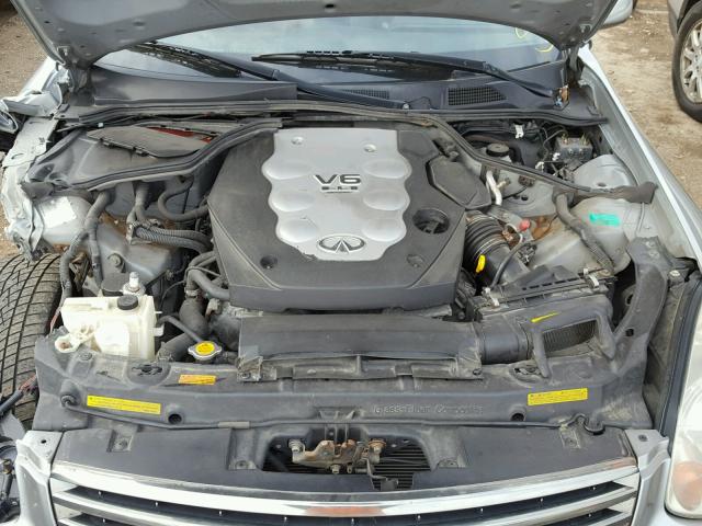 JNKCV51F45M316305 - 2005 INFINITI G35 GRAY photo 7