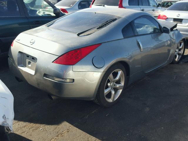 JN1AZ34D66M307850 - 2006 NISSAN 350Z COUPE SILVER photo 4