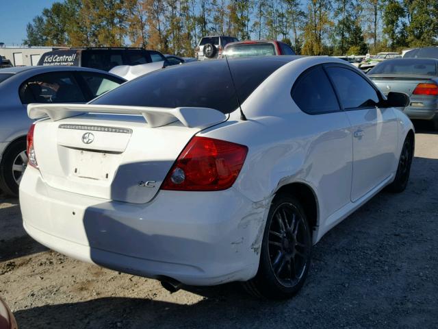 JTKDE177370215578 - 2007 TOYOTA SCION TC 白色 照片 4