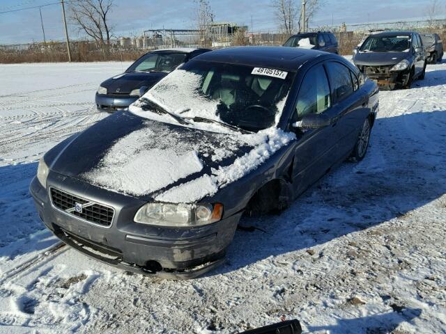 YV1RS592952479186 - 2005 VOLVO S60 2.5T GRAY photo 2