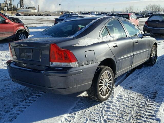 YV1RS592952479186 - 2005 VOLVO S60 2.5T GRAY photo 4