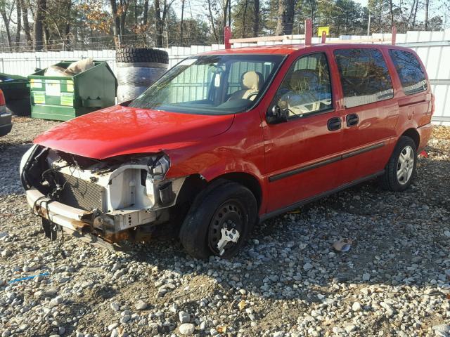 1GNDV23W48D170629 - 2008 CHEVROLET UPLANDER L 红色 照片 2