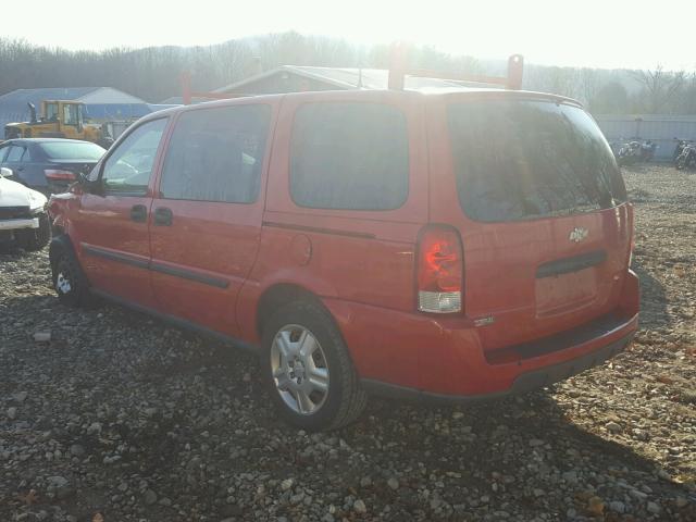 1GNDV23W48D170629 - 2008 CHEVROLET UPLANDER L 红色 照片 3
