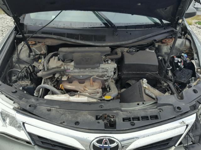 4T4BF1FK4CR170155 - 2012 TOYOTA CAMRY BASE 绿色 照片 7