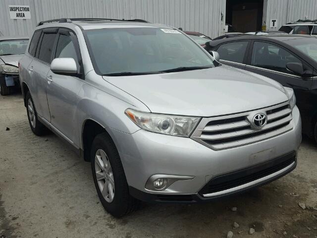 5TDBK3EH6CS173574 - 2012 TOYOTA HIGHLANDER SILVER photo 1