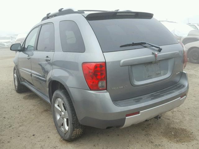 2CKDL73F066094956 - 2006 PONTIAC TORRENT CHARCOAL photo 3