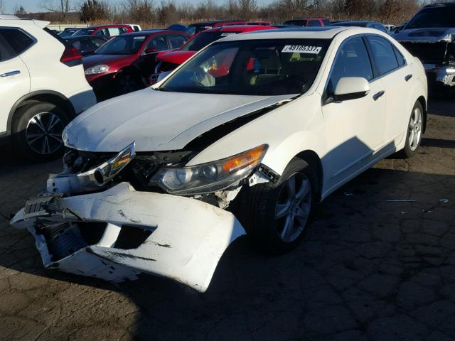 JH4CU2F62AC004025 - 2010 ACURA TSX WHITE photo 2