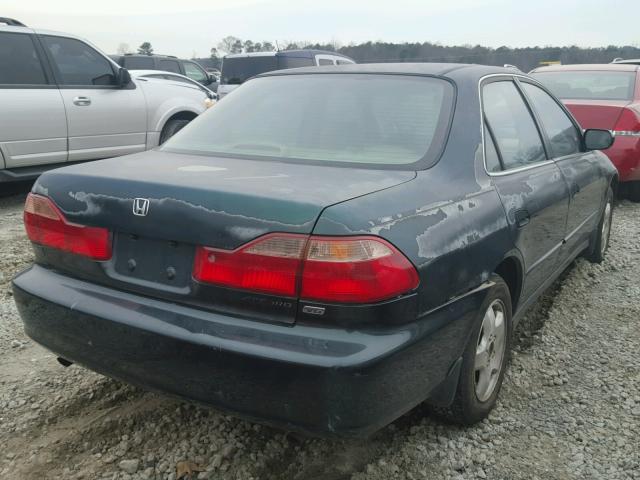 1HGCG1651WA016195 - 1998 HONDA ACCORD EX GREEN photo 4