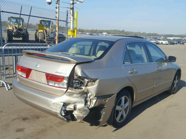 1HGCM56673A134840 - 2003 HONDA ACCORD EX GOLD photo 4