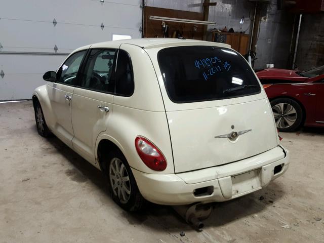 3A4FY48B36T361082 - 2006 CHRYSLER PT CRUISER CREAM photo 3