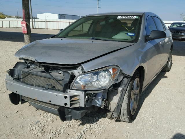 1G1ZA5E00AF278964 - 2010 CHEVROLET MALIBU LS SILVER photo 2