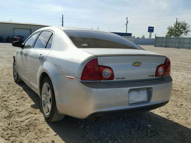 1G1ZA5E00AF278964 - 2010 CHEVROLET MALIBU LS SILVER photo 3