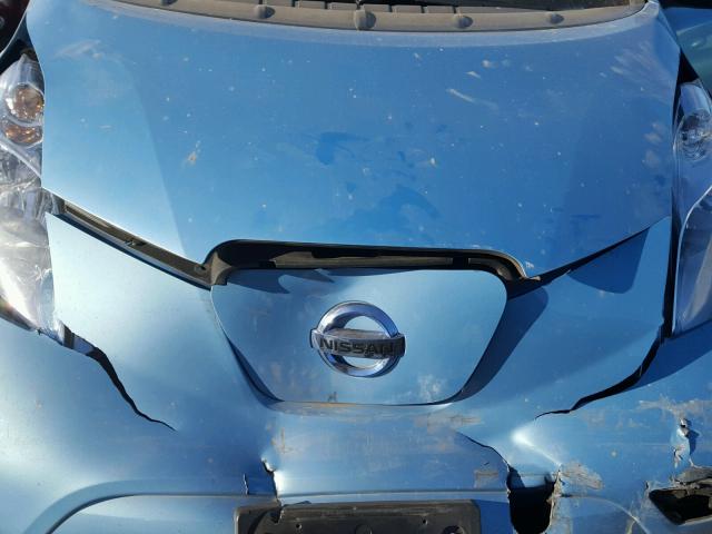 1N4AZ0CP6FC330662 - 2015 NISSAN LEAF S BLUE photo 7