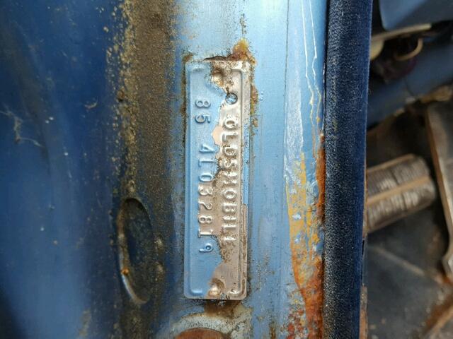 854L032819 - 1964 OLDSMOBILE SUPER 88 BLUE photo 10