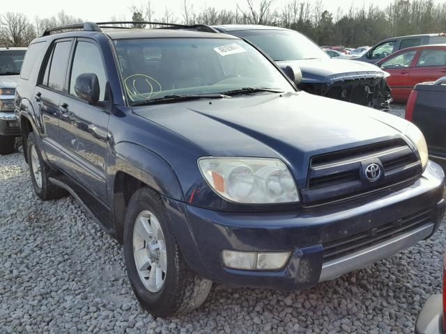 JTEZU14R738008317 - 2003 TOYOTA 4RUNNER SR BLUE photo 1