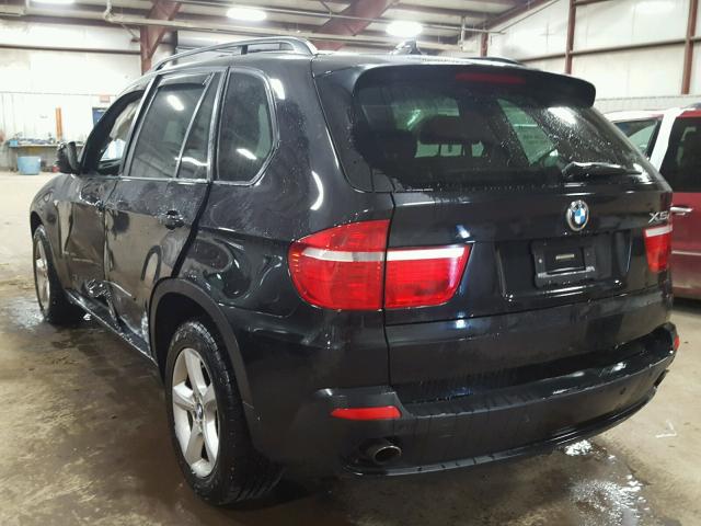 5UXFE4C53AL384624 - 2010 BMW X5 XDRIVE3 BLACK photo 3