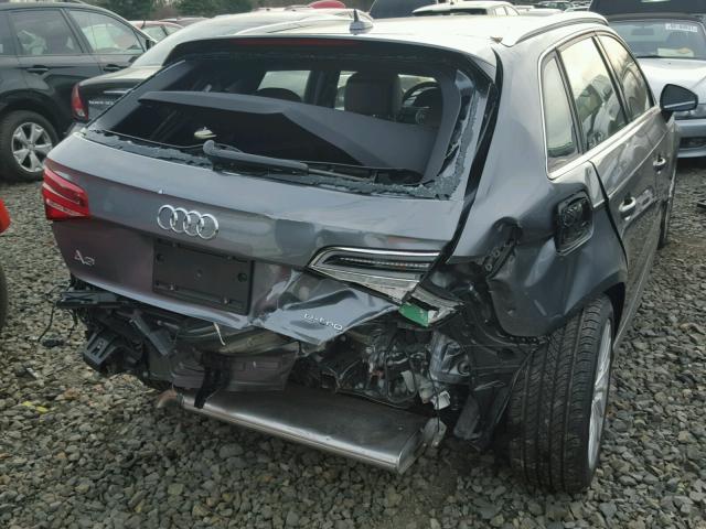 WAUTPBFF1HA147852 - 2017 AUDI A3 E-TRON GRAY photo 9