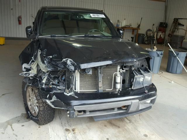 1GCHTCFE0C8114181 - 2012 CHEVROLET COLORADO L BLACK photo 9