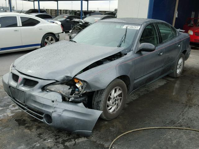 1G2NF52E24M650588 - 2004 PONTIAC GRAND AM S GRAY photo 2