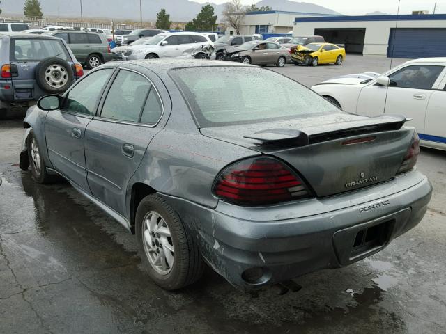 1G2NF52E24M650588 - 2004 PONTIAC GRAND AM S GRAY photo 3