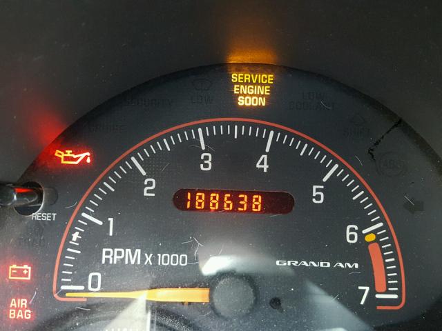 1G2NF52E24M650588 - 2004 PONTIAC GRAND AM S Boz foto 8