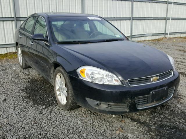 2G1WU583489207060 - 2008 CHEVROLET IMPALA LTZ BLACK photo 1