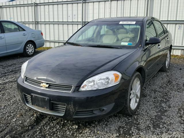 2G1WU583489207060 - 2008 CHEVROLET IMPALA LTZ BLACK photo 2