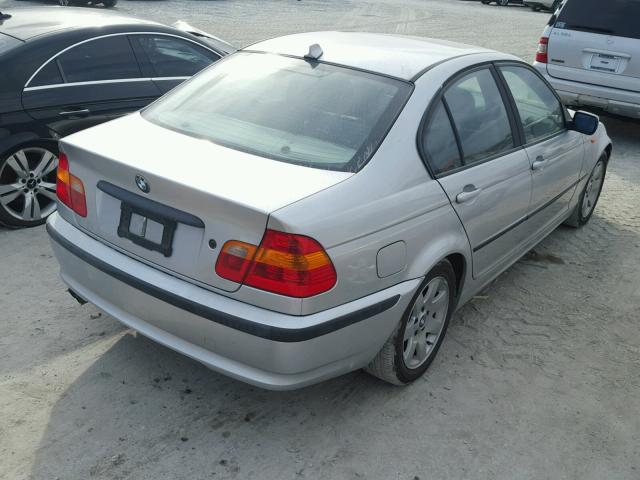 WBAEV334X4KW15895 - 2004 BMW 325 I GRAY photo 4