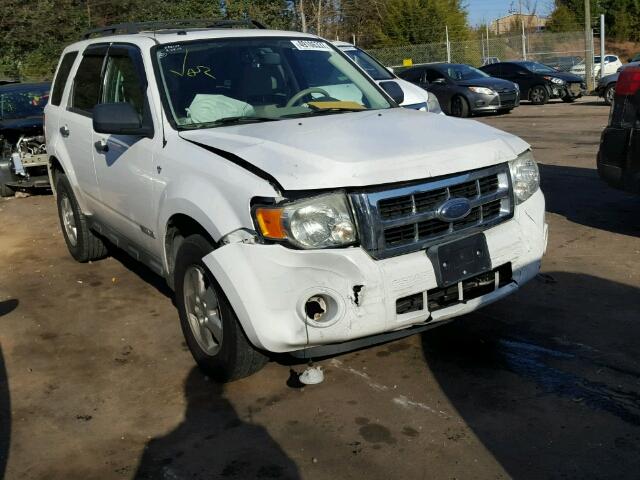 1FMCU93108KA24417 - 2008 FORD ESCAPE XLT WHITE photo 1