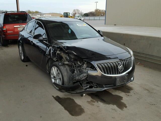 2G4GV5EK7F9157624 - 2015 BUICK REGAL BLACK photo 1