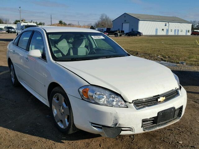 2G1WT57K991164105 - 2009 CHEVROLET IMPALA 1LT WHITE photo 1