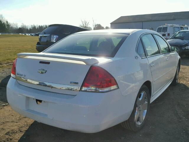 2G1WT57K991164105 - 2009 CHEVROLET IMPALA 1LT WHITE photo 4