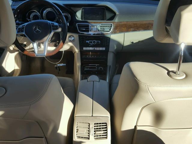 WDDHF5KB3EA964368 - 2014 MERCEDES-BENZ E 350 RED photo 9