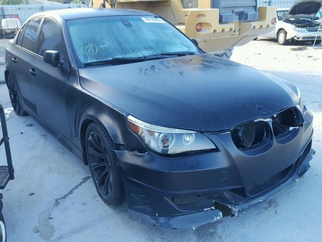 WBANB53516CP02093 - 2006 BMW 550 I BLACK photo 1