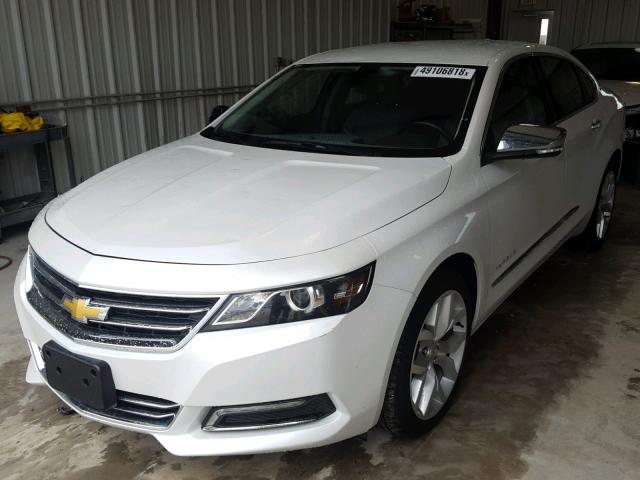 2G1125S34J9138806 - 2018 CHEVROLET IMPALA PRE WHITE photo 2