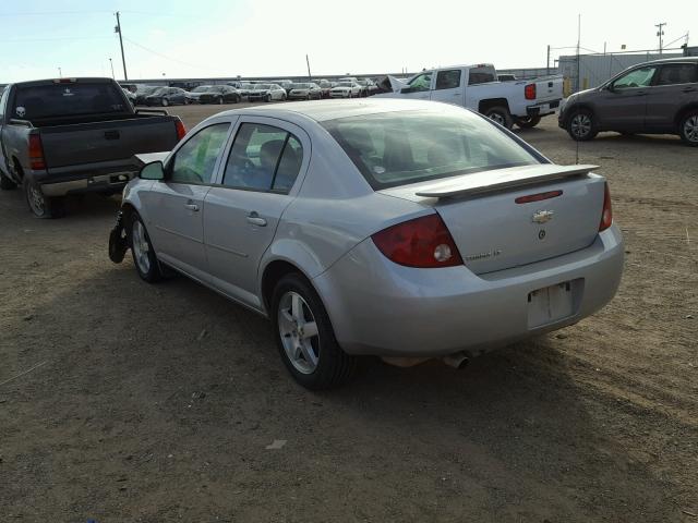 1G1AL55FX67763321 - 2006 CHEVROLET COBALT LT SILVER photo 3