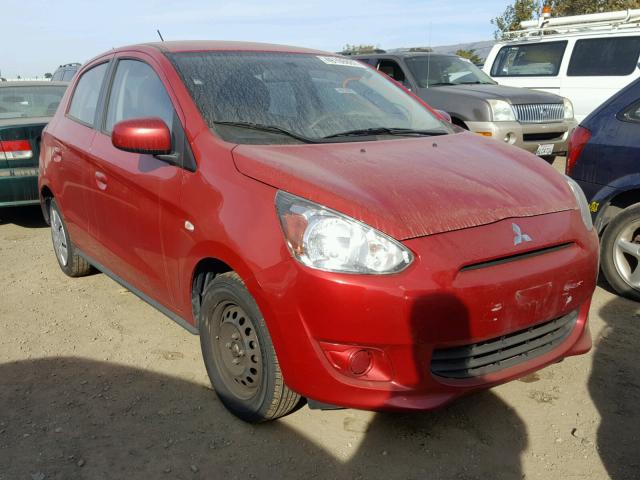 ML32A3HJ6FH036289 - 2015 MITSUBISHI MIRAGE DE RED photo 1