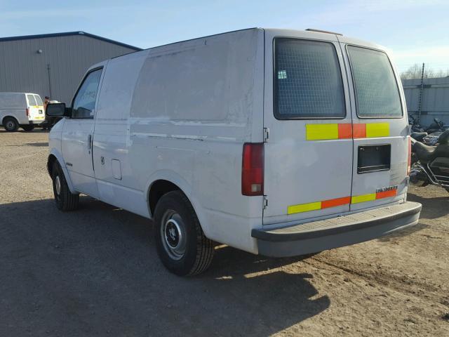 1GCDM19W4VB214679 - 1997 CHEVROLET ASTRO WHITE photo 3