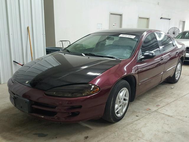 2B3HD46R11H714321 - 2001 DODGE INTREPID S 栗色 照片 2