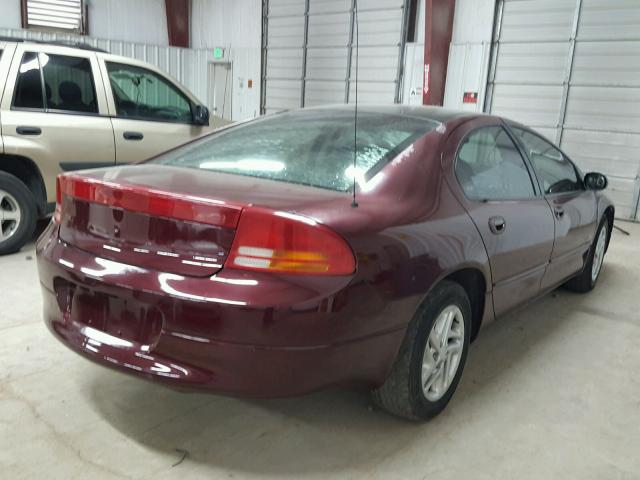 2B3HD46R11H714321 - 2001 DODGE INTREPID S 栗色 照片 4