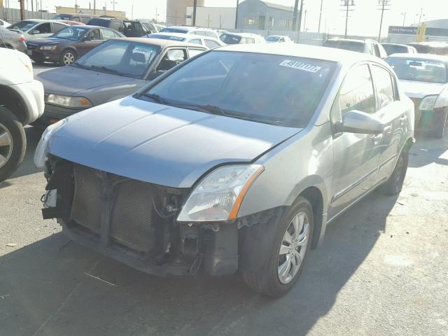 3N1AB6AP7AL663666 - 2010 NISSAN SENTRA 2.0 GRAY photo 2