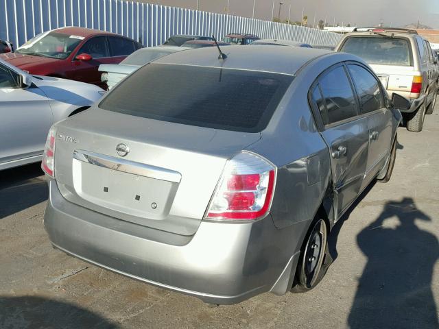 3N1AB6AP7AL663666 - 2010 NISSAN SENTRA 2.0 GRAY photo 4