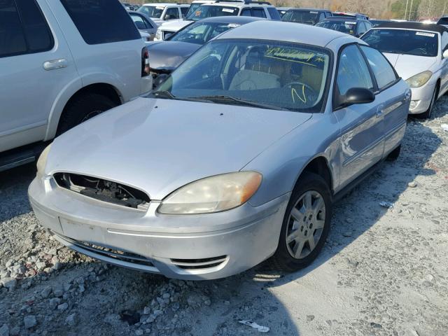 1FAFP53U65A262453 - 2005 FORD TAURUS SE SILVER photo 2