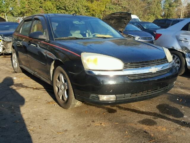 1G1ZU64844F182733 - 2004 CHEVROLET MALIBU MAX BLACK photo 1