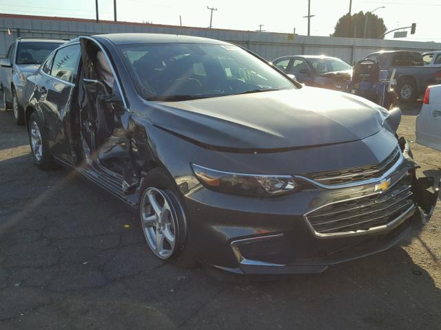 1G1ZB5ST7HF278854 - 2017 CHEVROLET MALIBU LS GRAY photo 1