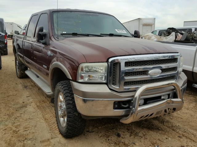 1FTWW31P97EA18533 - 2007 FORD F350 SRW S BURGUNDY photo 1