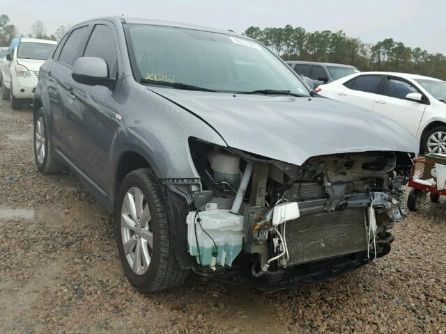 4A4AP3AU6EE017620 - 2014 MITSUBISHI OUTLANDER GRAY photo 1