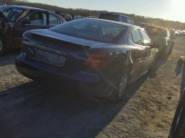 2G2WP552281148748 - 2008 PONTIAC GRAND PRIX BLUE photo 4