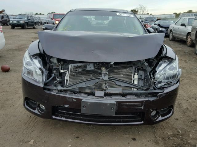 1N4AA5AP0CC870317 - 2012 NISSAN MAXIMA S BLACK photo 10